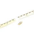 Back Flip Hinge With Iron Construction Folding Cabinet And Closet Door Hinge Retro Vibe Meets Modern Function showing two hinges and screws.