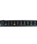 Must Have 10 Pc Chrome Vanadium Impact Socket Set for Heavy Duty Jobs with Swivel Heads Plus 96 Inch Extension Bar And Full Size Drive Ranging From 10mm To 24mm For Every Garage Task: 10-piece set in case