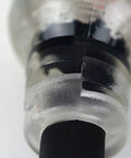 Close-up of lighted plug on 50 Ft Heavy Duty L14-30 Generator Extension Cord For Extreme Cold To -58F Flexible 10 Gauge SJEOW 30 Amp