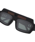 Solar Powered Auto Darkening Welding Glasses With Killer Panoramic View And Super Comfy Wraparound Fit for metal work