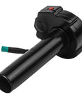 Top Tier Throttle Handlebar Made For Talaria Sting X3 MX3 MX4 Electric Dirt Bikes Heavy Duty Aluminum Alloy Upgrade That Fits Perfectly And Rides Smooth Without Any Extra Mods Needed black throttle handlebar with cable