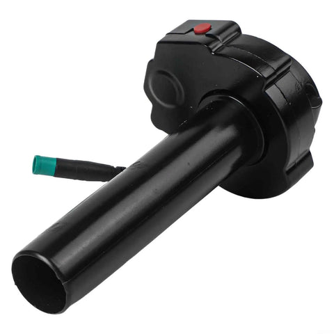 Top Tier Throttle Handlebar Made For Talaria Sting X3 MX3 MX4 Electric Dirt Bikes Heavy Duty Aluminum Alloy Upgrade That Fits Perfectly And Rides Smooth Without Any Extra Mods Needed black throttle handlebar with cable