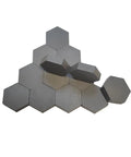 Pair Of Hot Pressed Hexagonal Boron Carbide Ceramic Sheets 23mm By 8.5mm, Ultra Hard 3000-4000 HV, Built To Take 2000 C Lab Grade
