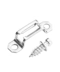 Kickass Hidden Furniture Connector Screws And Steel Cabinet Joinery Hardware Kit Featuring One Hundred Heavy Duty Invisible Assembly Clamps For Easy Office Closet And Shop Buildouts, steel fastener and screw detail
