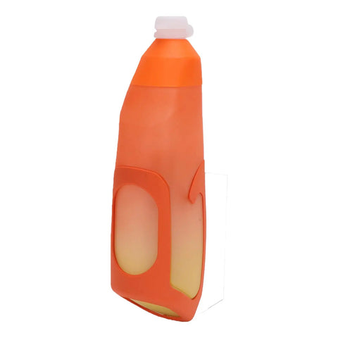 Dope Aerodynamic Water Bottle Set With Carbon Fiber Cage And 680ML Capacity in orange, durable, lightweight hydration solution.