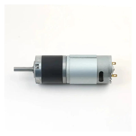 Compact DC Planetary Gear Motor With Center Output Shaft, 12V And 24V Adjustable Low Speed, Permanent Magnet Micro Motor