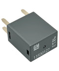 GM 12VDC 35A Automotive Relay 4 Pin Replacement For Car Electrical System featured with gray casing and product code 13500127