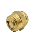 Air Compressor Cold Start Valve 3/8 Inch NPT Brass Bleeds Head Air At Startup To Cut Torque Closes At 25 PSI 2.5 SCFM Flow