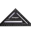 Pro Grade 5 Piece Black Marking Layout Tool Set For Precision Work CNC Machined with grounded faces and laser engraved scale.