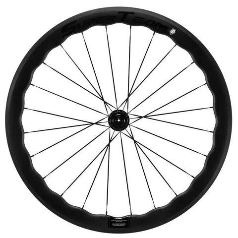 Tubeless Carbon Road Wheelset 45 50 65mm Deep 700c Clincher 25mm Width Toray T700 UD Matte Finish EN Quality Tested Shimano 8 9 10 11 Speed Compatible V Brake Road Use