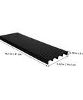 Antistatic Bar Rack Set For PCB Care And Storage, Split Tray Lid ESD Tray Organizer dimensions 16.1x5.62x0.79 inches