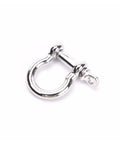 Single Stainless Steel D Shackle Screw Pin from 10 Pcs Lot Heavy Duty Shackles For Paracord Outdoor Camping Survival Rope Bracelets Towing