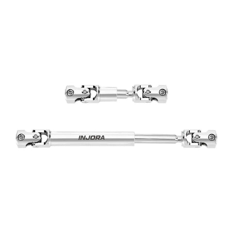 Heavy Duty Stainless Steel Drive Shafts For Redcat Ascent 18 Apex showcasing reinforced design and durable finish for trail crawling.