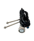 Digital Vibration Meter And Analyzer For Machinery ISO 2954 Compliant Pro Grade Portable Maintenance Tool To Detect Imbalance Misalignment And Mechanical Faults In Rotating Equipment probe cable with threaded metal sensor tip