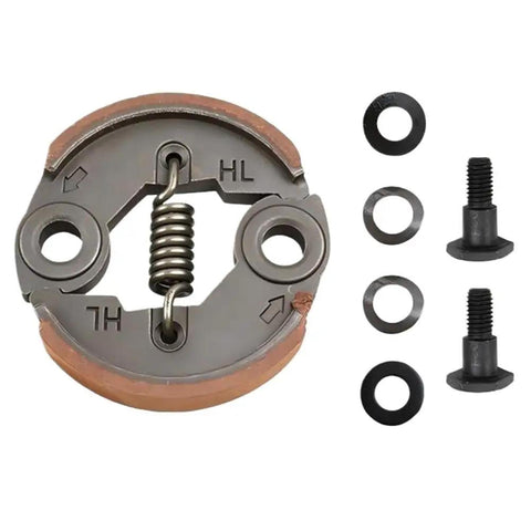 Metal Clutch And Screw Kit For 43cc And 52cc Brush Cutters, Replacement Parts To Smooth Power Transmission, Fits Lawn Mowers And Chainsaws, Rebuild Kit For Worn Clutch Components And Long Term Garden Tool Maintenance, metal clutch, screws, washers