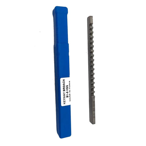 5mm B1 Push Type Keyway Broach With Shim High Speed Steel Cutting Tool For CNC Machines Ideal For DIY Beginners And Metalworking Enthusiasts Shim Included For Easy Setup And Accurate Keyway Cutting
