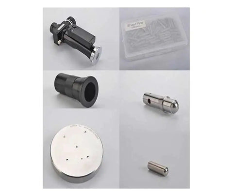 Digital Brinell Hardness Tester Impact Pin Hammer Durometer For Steel And Cast Iron Portable Metal Gauge components and accessories