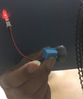 Hand holding a small Wind Hydroelectric Generator Model For STEM Classrooms, Hands On Renewable Energy Teaching Kit With Quick Assembly Parts