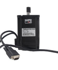 One Piece 34 8.5Nm Two Phase Closed Loop Stepper Motor For CNC Machines And 3D Printers, 86 Length, High Torque Precision Motion Control, Ideal For Hobbyists And Pros, Kit With Color Options For Easy Setup. Black closed-loop stepper motor with encoder cable for CNC and 3D printers.