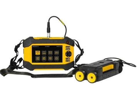 Heavy Duty Stud Finder Wall Scanner Locates Live Electric Cables Pipes And Rebar With Dead On Accuracy And Real Time Depth Gauge, portable design.