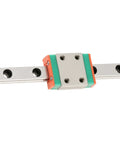 Two Piece LML7B Miniature Linear Rail Guide Set With 7mm Width Slide Block for CNC Machines and 3D Printers, lightweight design