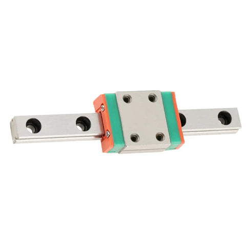 Two Piece LML7B Miniature Linear Rail Guide Set With 7mm Width Slide Block for CNC Machines and 3D Printers, lightweight design