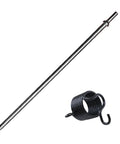 Pneumatic Taper Punch And Air Cold Chisel Set With Air Hammer Spring Three Eighths Inch By Eighteen Inch Point Tip 0.401 Inch Shank Air Tool
