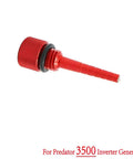 Red Magnetic Oil Dip Stick Replacement For Predator 3500 Inverter Generator with O-ring