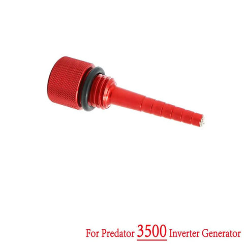 Red Magnetic Oil Dip Stick Replacement For Predator 3500 Inverter Generator with O-ring