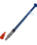 Dope Silver Conductive Glue Paste For PCB Repair And Electronics Fixing 0.2ml syringe with blue plunger and red cap