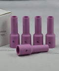 Long Gas Lens TIG Alumina Nozzle Ceramic Cup 54N14L 8L Half Inch Orifice for TIG Welding Torch pack of five