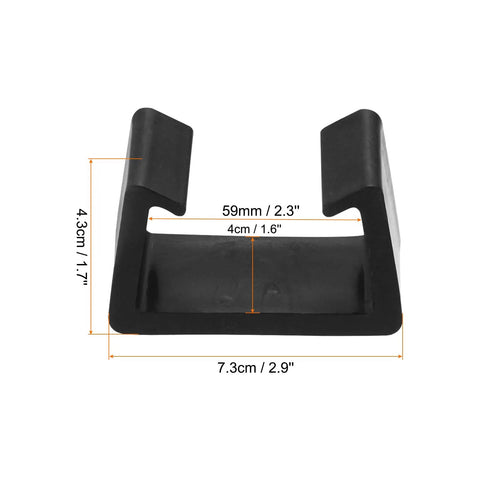 Heavy Duty Patio Furniture Clips 4 Pack 59mm Diameter Rattan Sofa And Wicker Chair Fasteners For Outdoor Garden Black Locks Dimensions