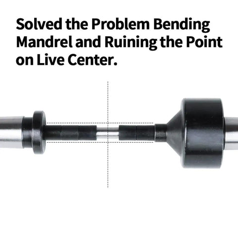 Pen Making Kit Bundle With Mandrel Saver For Woodturning That Prevents Bent Mandrels And Out Of Round Blanks With Auto Length Adapt.
