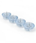 Clear Rubber Furniture Foot Pads For Hardwood Floors Hidden Cushions For Chair And Sofa Legs No Slip Protectors Set Of 4