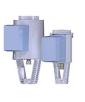 Heavy Duty Electronic Hydraulic Actuator Offering Zero Hassle Setup And Built In Manual Adjuster For Precise Valve Control self-calibrating design with dual mounts.