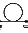 Micro USB Charging Cable Charger Power Cord For Garmin Approach R10 Portable Golf Launch Monitor With Built In Lithium Ion Battery Power Supply And Worldwide 100 To 240 Volt Input, USB and micro USB details