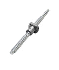 Premium SFU1610 Ball Screw Kit With Single Nut End 49 Inches Long High Load Capacity Smooth Quiet Rail System Easy Mounting Wear Resistant Design For Machining And DIY Builds, steel ball screw