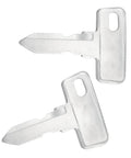 Two Pack Start Switches Replacement Keys for Club Car Golf Cart Ignition System 1012505 Durable Metal Keys With Keychain For Easy Carry And Quick Startup