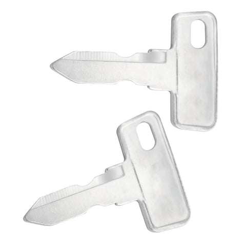 Two Pack Start Switches Replacement Keys for Club Car Golf Cart Ignition System 1012505 Durable Metal Keys With Keychain For Easy Carry And Quick Startup
