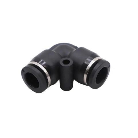 Solid Pneumatic Quick Air Fitting Kit With Push To Connect Design For 4 6 8 10 12 And 16mm PU PY PE Nylon Hose Plumbing Water Pipe Tubing Tools Free Fast Install black elbow fitting for 8mm hose