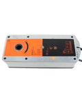 Heavy Duty 40Nm AC230V Electric Drive Valve Actuator For HVAC showing top view with wiring connectors and control panel.