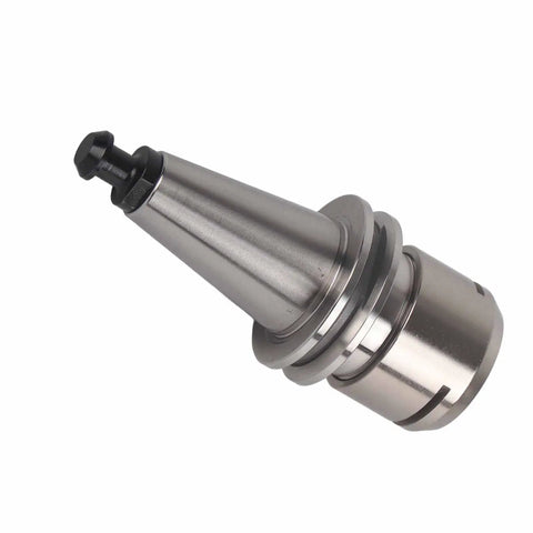 Heavy Duty Collet Chuck Holder For CNC Milling Lathe Tools With Fine Engraving Precision Carburized Steel ER16 ER20 ISO25 showing a tapered design.