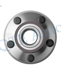 Top view of a wheel hub bearing for Beefed Up Pair Of Front Wheel Hub Bearing Assemblies Replacement For Dodge Charger Challenger Magnum And Chrysler 300 RWD 2005-2014