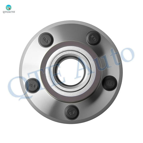 Top view of a wheel hub bearing for Beefed Up Pair Of Front Wheel Hub Bearing Assemblies Replacement For Dodge Charger Challenger Magnum And Chrysler 300 RWD 2005-2014