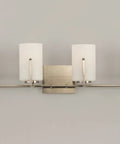 Dart 4 Light Bath Vanity Fixture In Satin Nickel Steel Finish With Satin White Glass Shades Modern Indoor Light For Bathrooms