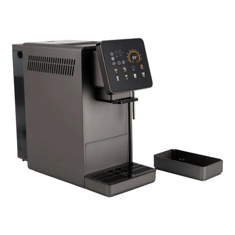 Supercharge Your Daily Grind With This Kickin Fully Automatic Espresso Machine Packed With A Built In Grinder One Touch Brewing.