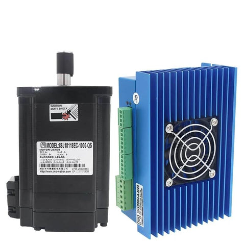 Beefed Up High Torque Closed Loop Stepper Servo Motor Driver Set with 8.5 Nm Torque, 136mm Length, 1000 Line Encoder for CNC Machines