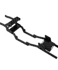 Top view of Carbon Fiber RC Crawler Chassis Frame For Axial SCX24 1 24 Upgrade Kit LCG Girder Replacement Parts
