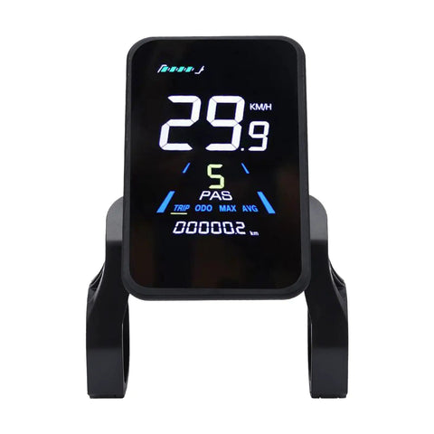 Beefed Up Electric Bike Brushless Controller Kit 36V 48V 750 1200W With LCD Display FOC Sine Wave For E Bikes Trikes Scooters Durable Aluminum Housing With Reverse Polarity Protection And Low Heat Design, front view