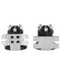 Heavy Duty 200A Electric Stacker Switch For 12V 24V 48V Forklift Controls with metal relay structure and mounting plate.